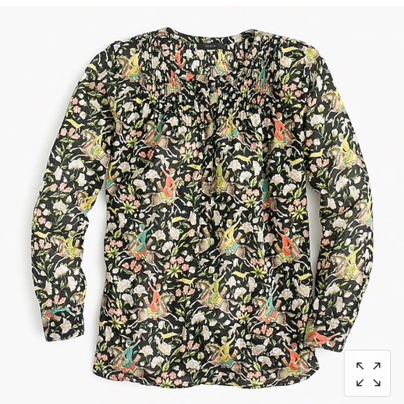 J. Crew Tops - Drake’s for j crew horseback rider Popover top